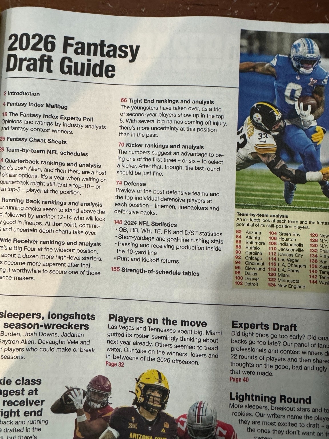 2026 Fantasy Football Index Draft Guide Ranking Cheatsheets Sleepers Dynasty NEW