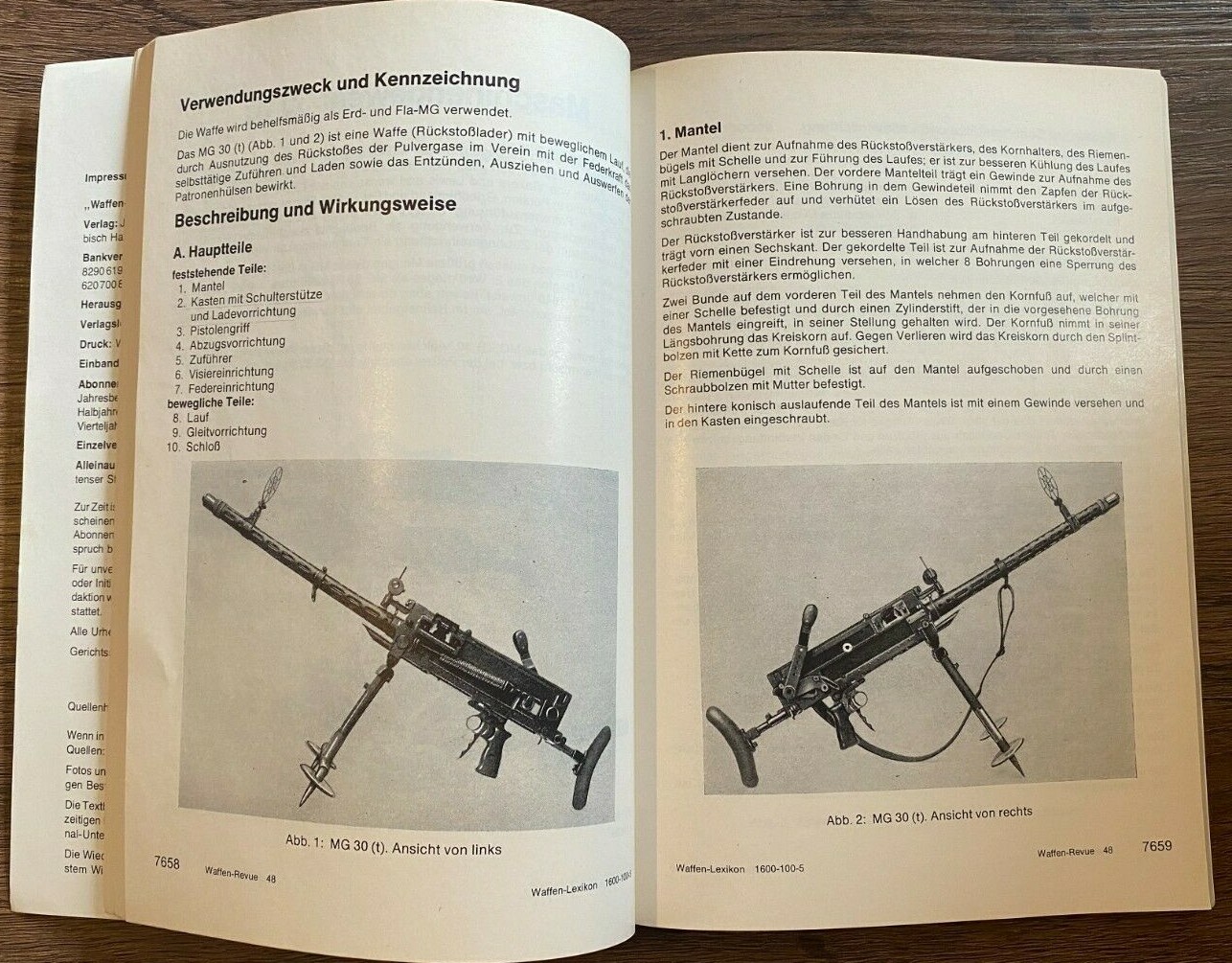 WAFFEN REVUE, Nr. 48 1983, Leichter Granatwerfer 36 5cm German Military Magazine