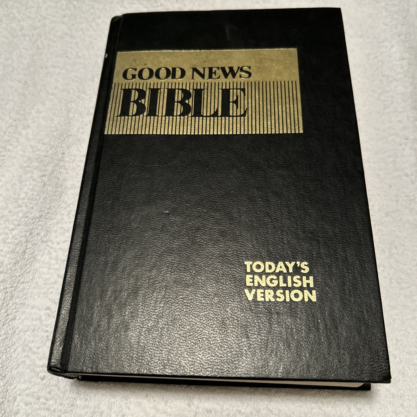 GOOD NEWS BIBLE Today’s English Version American Bible Society 1976 HC Book