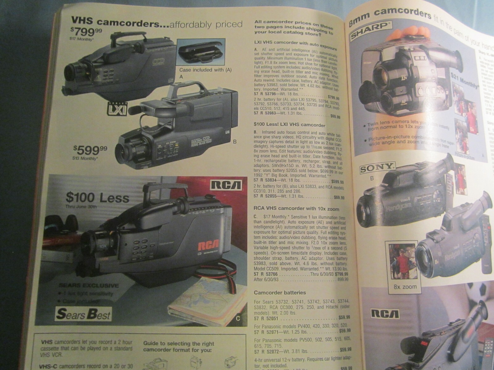 SEARS CATALOG 1993 Spring, Summer 1500+ pages NES Sega GAME BOY [Z141]