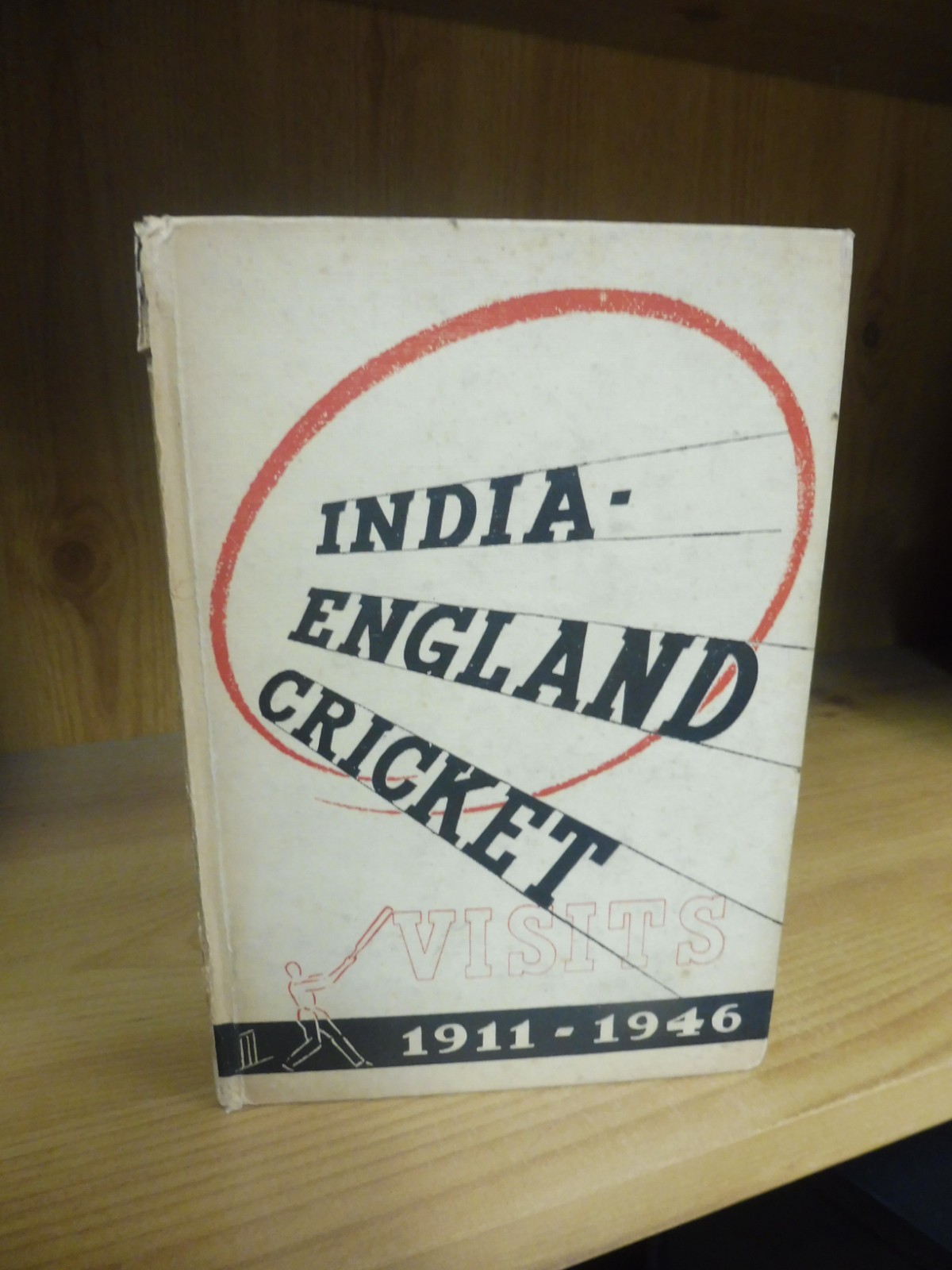 India-England Cricket Visits 1911 – 1946 edited by S.K.Roy