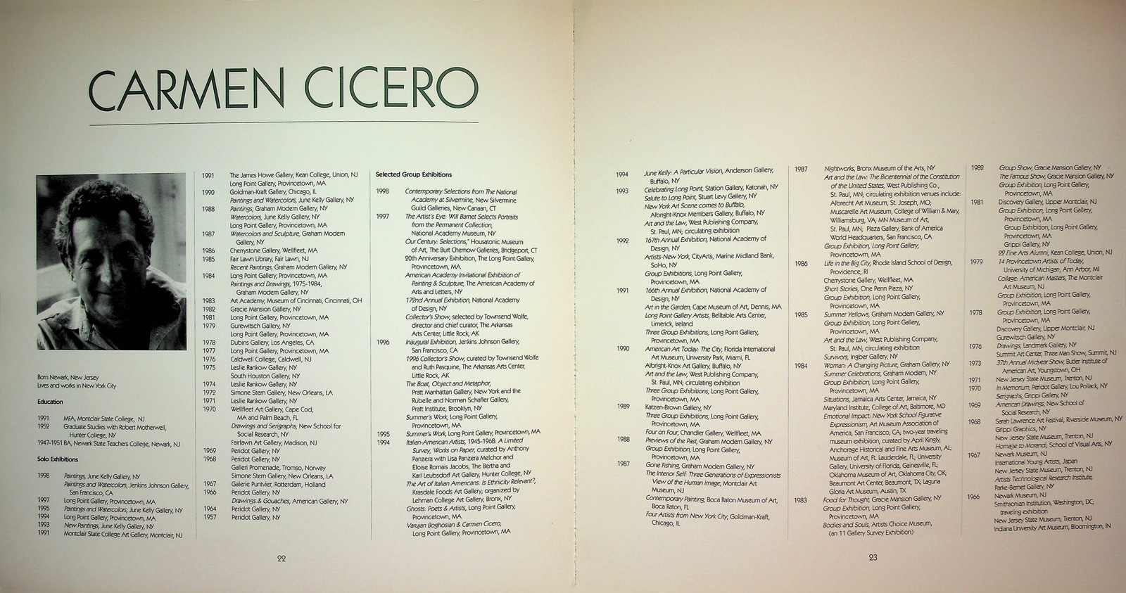 Cicero: Unseen Events: Paintings