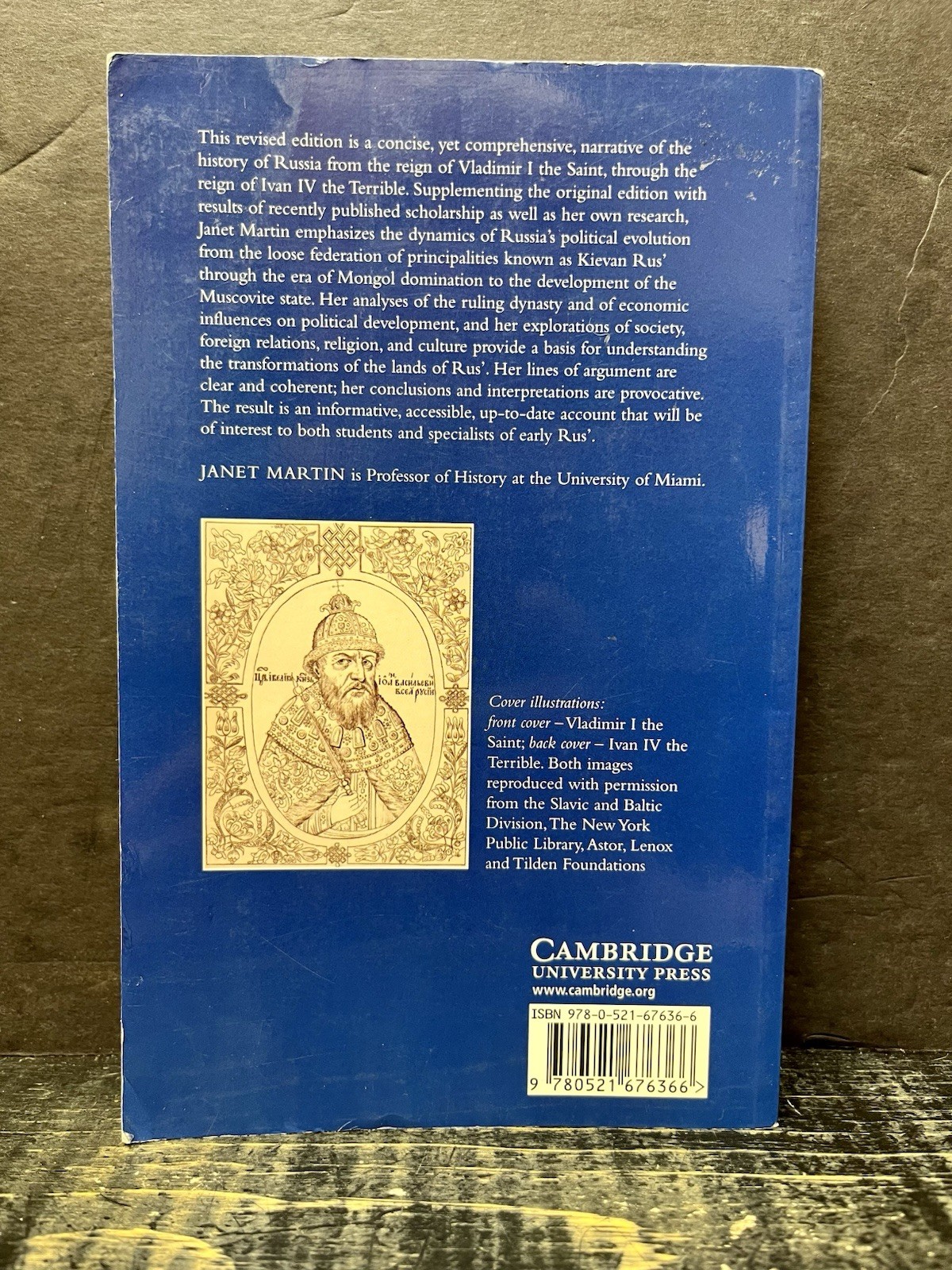 Medieval Russia, 980-1584 by Janet Martin 2007 Sftcvr Near Fine L1