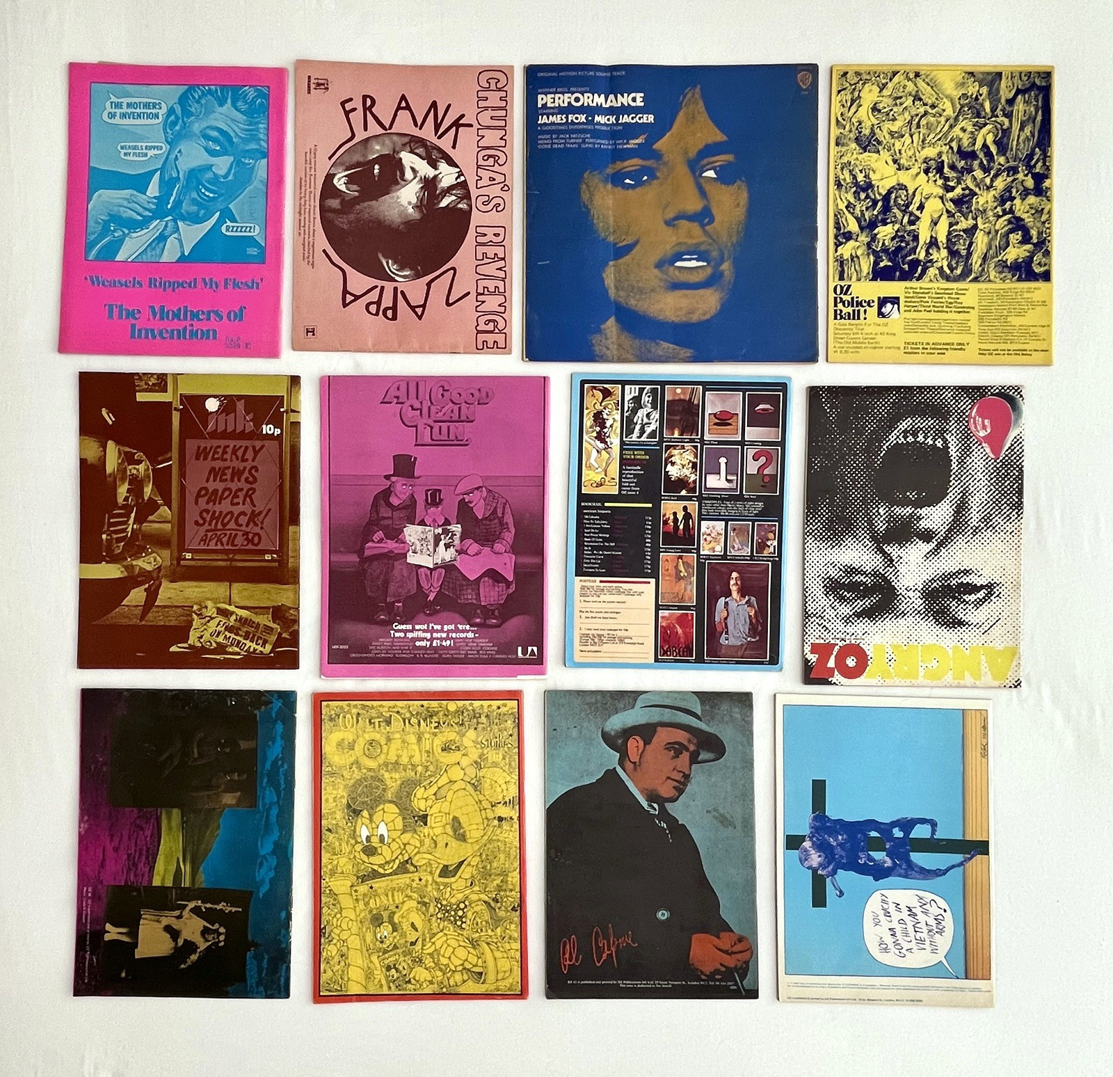 OZ MAGAZINE Complete set Nos. 1- 48. With inserts