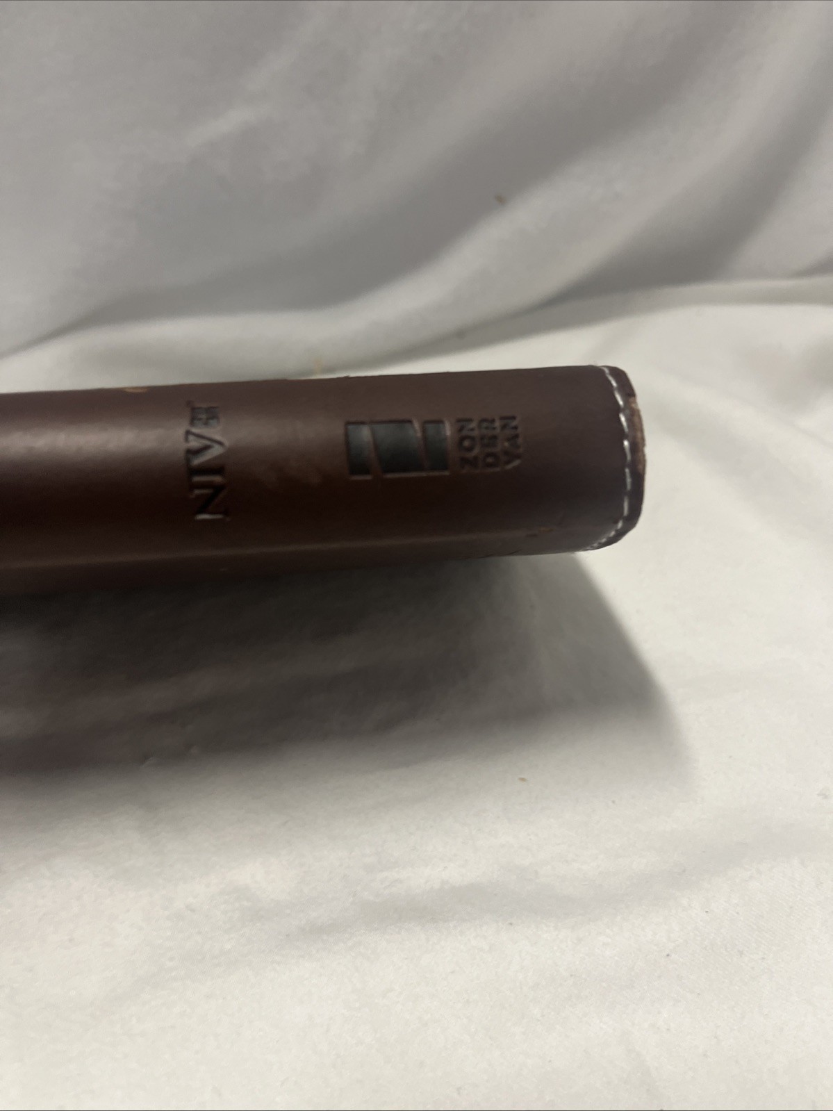 Blue-Gray/ Brown NIV Compact Thinline Bible, Italian Duo-Tone Edition, Biblica/Z