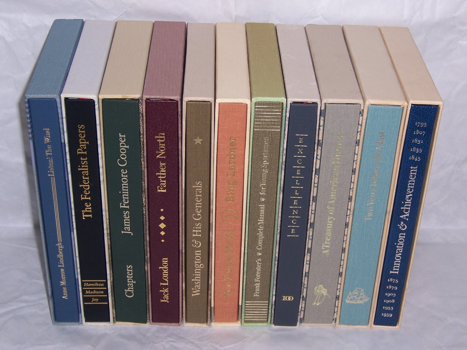 Westvaco Corp Limited Edition Christmas Books in 11 volumes