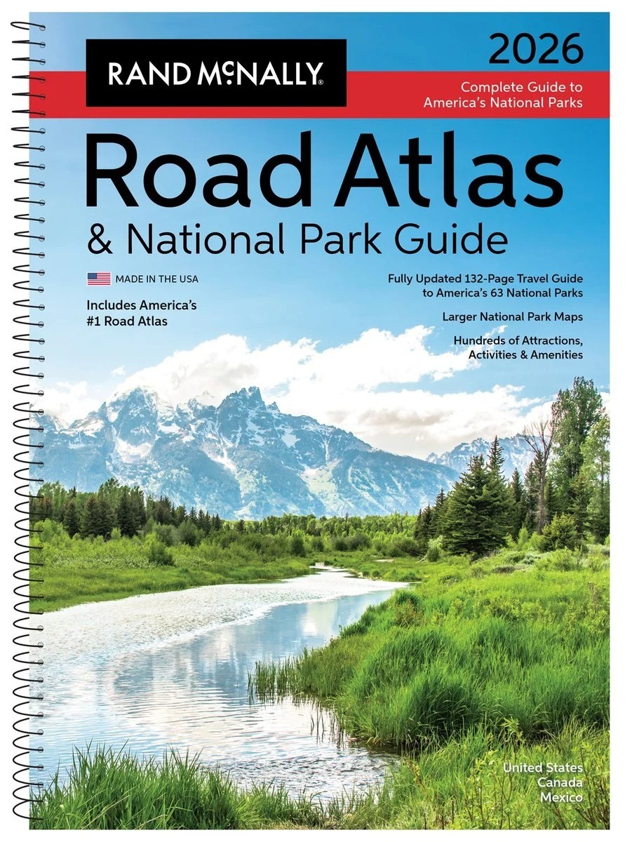 2026 Rand McNally Road Atlas National Park Guide