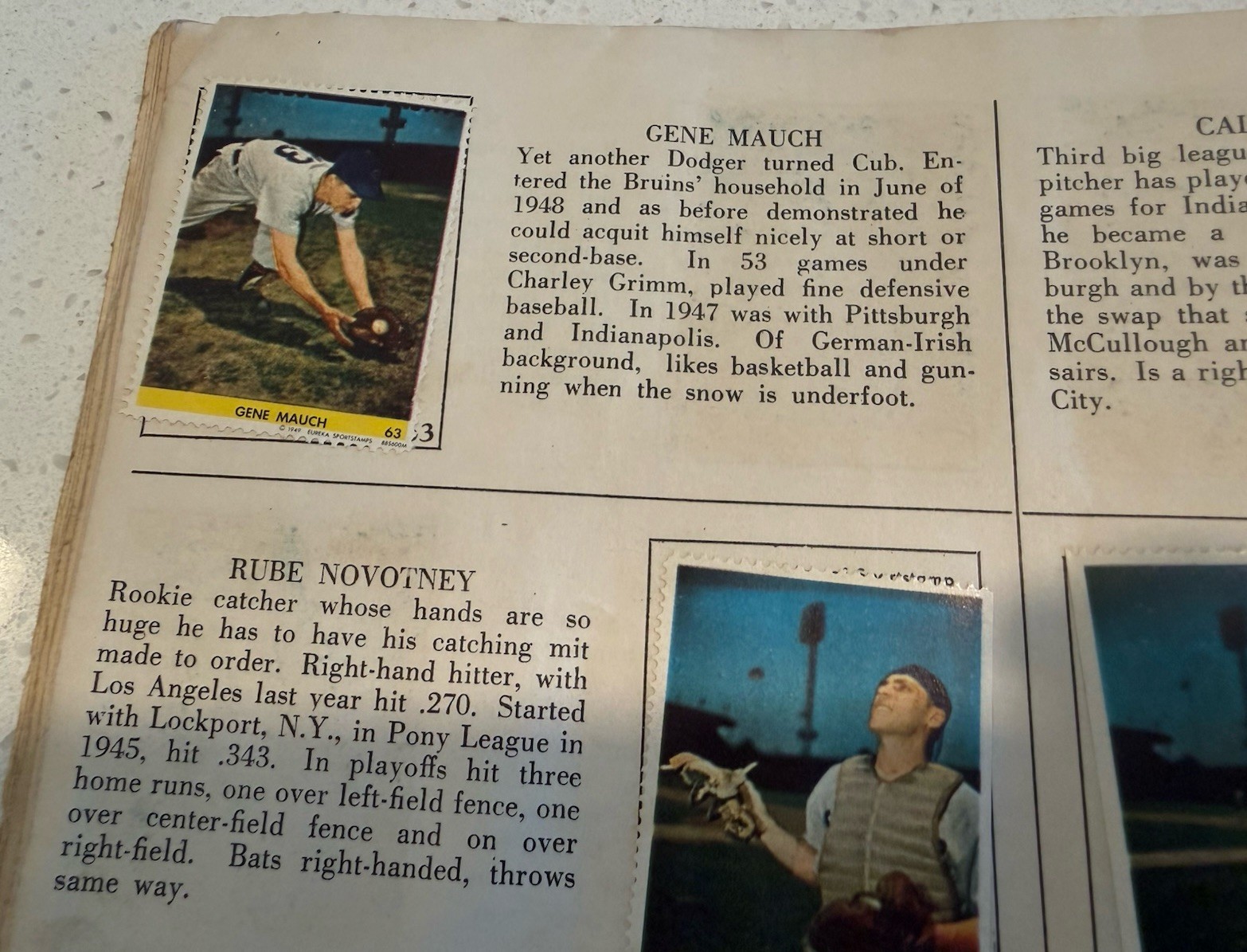 Eureka 1949 Sportsstamp Album/NL Edition