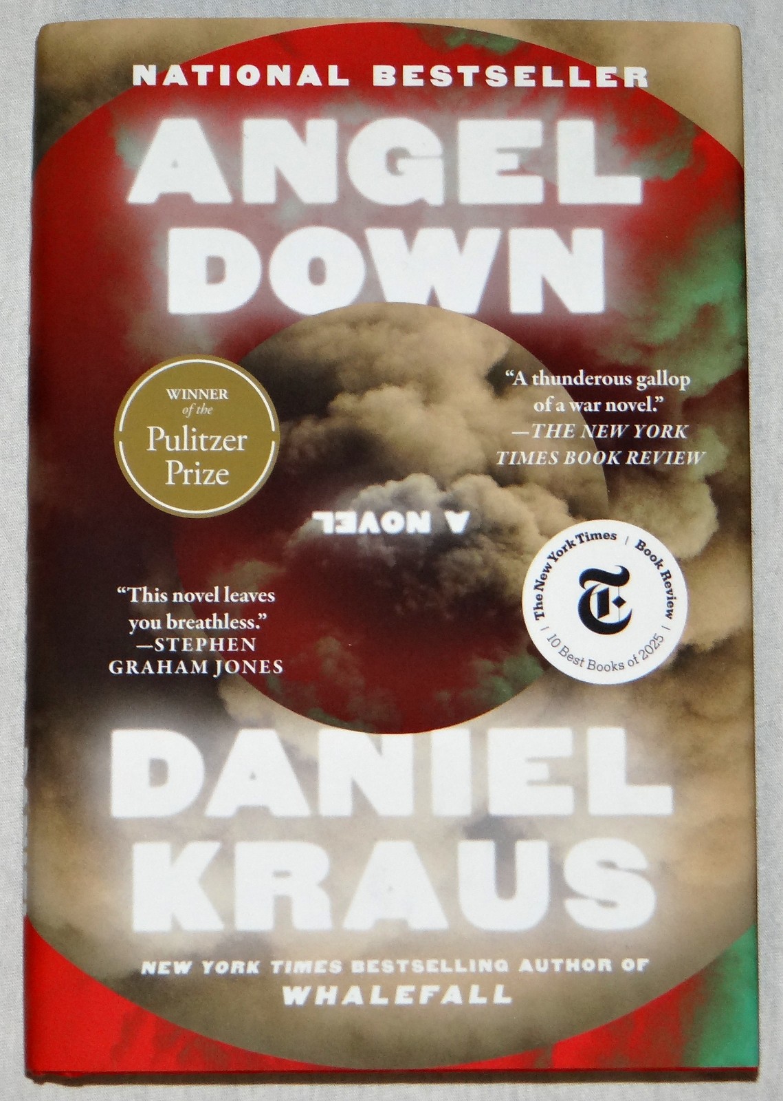Daniel Kraus Angel Down Hardcover Edition 4th Print Like New, 2026 Pulitzer