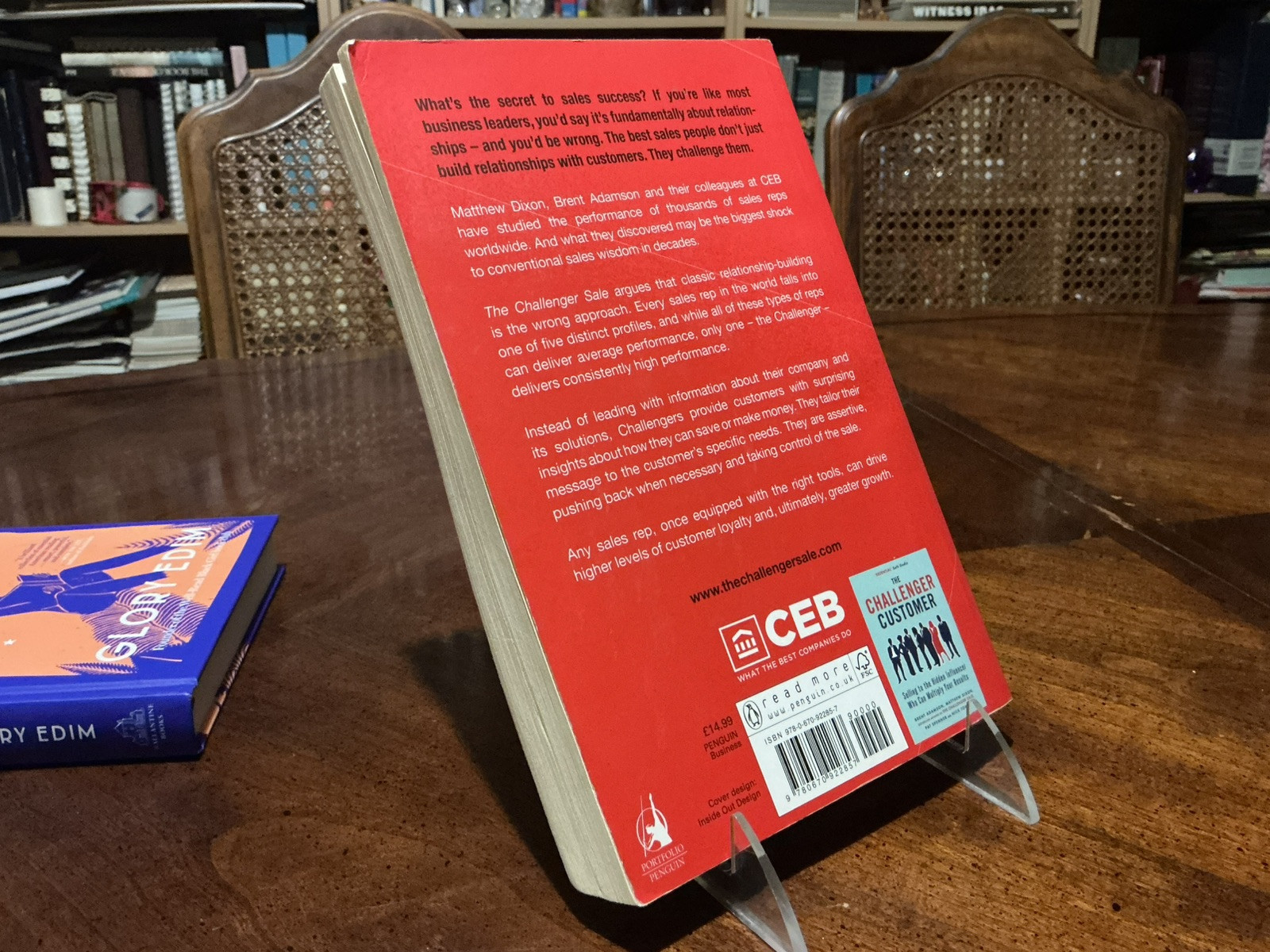 The Challenger Sale by Brent Adamson , Matthew Dixon , 2013, Paperback