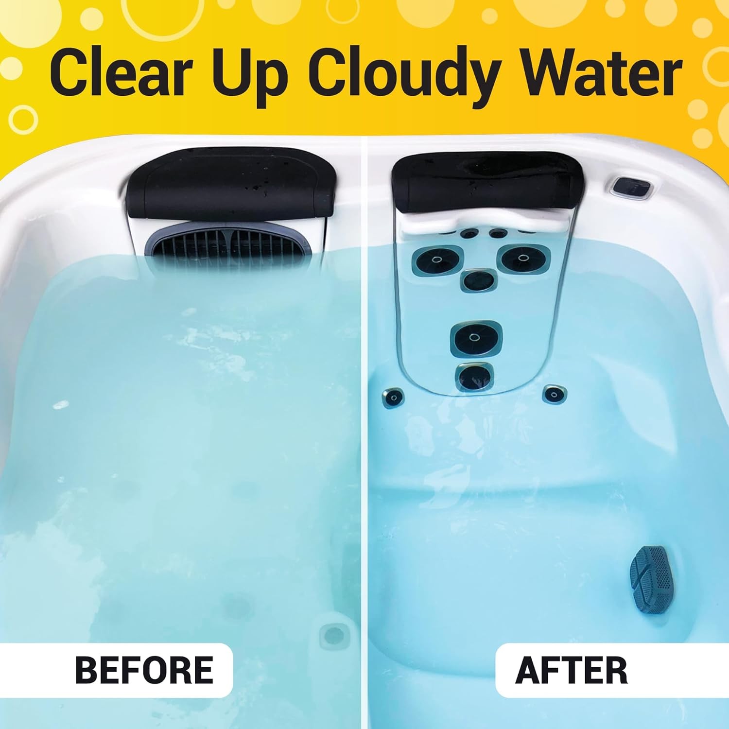 3-In-1 Weekly Hot Tub Chemicals & Spa Chemicals – Cleaner Clarifier Conditioner