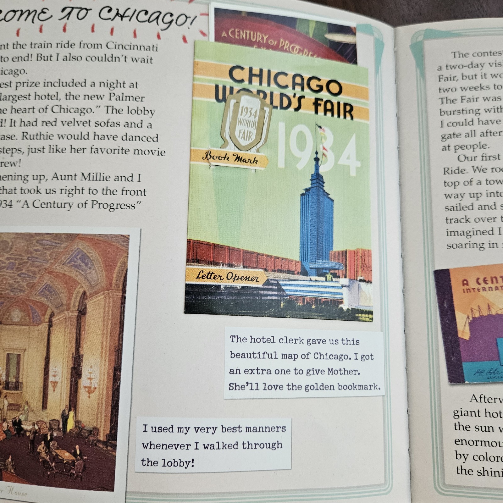 Kit’s Railway Adventure (American Girl Collection) Scrapbook