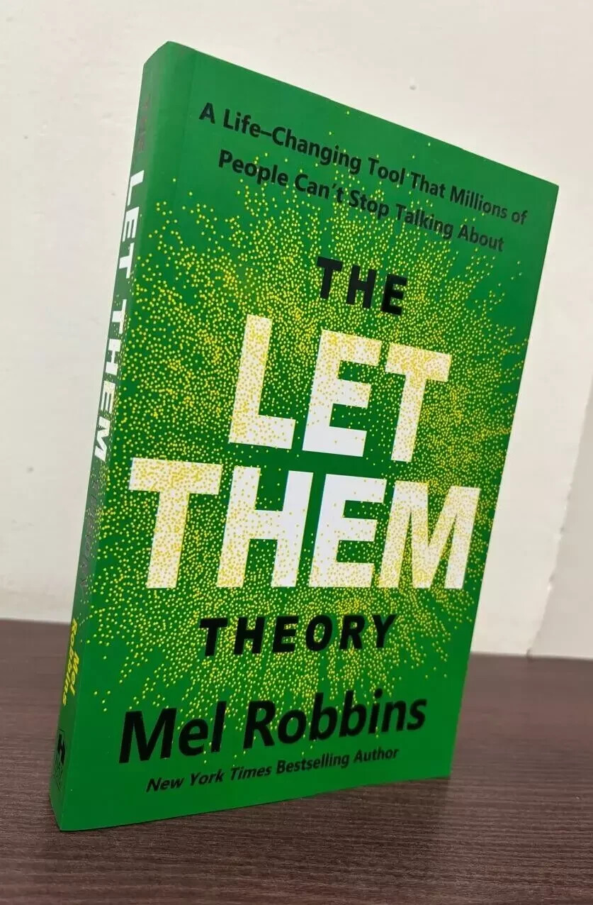 The Let Them Theory By Mel Robbins, Paperback….