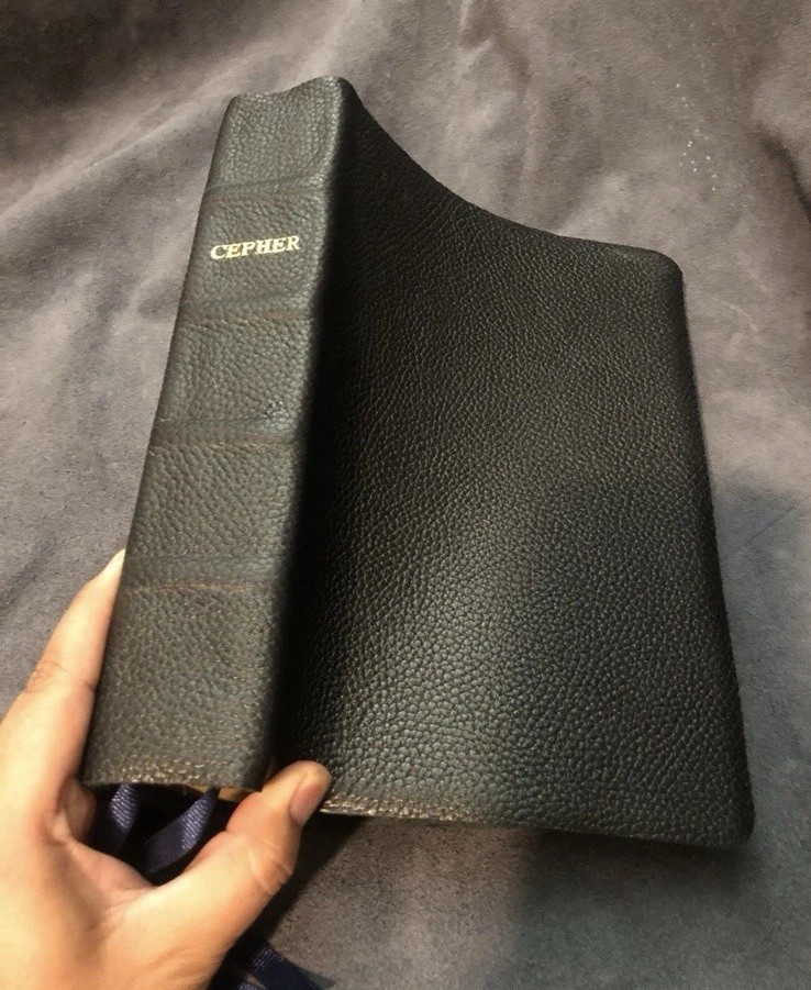 cepher bible english Black Leather Apocrypha Deuterocanonical With Book Of Enoch