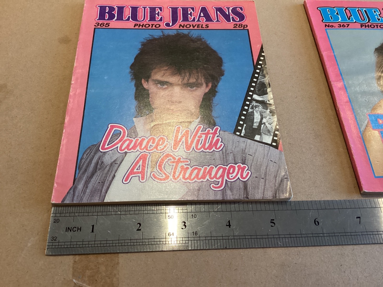 Four 1980s Vintage Blue Jeans Photo novels no.s 347, 355, 365 & 367 #39
