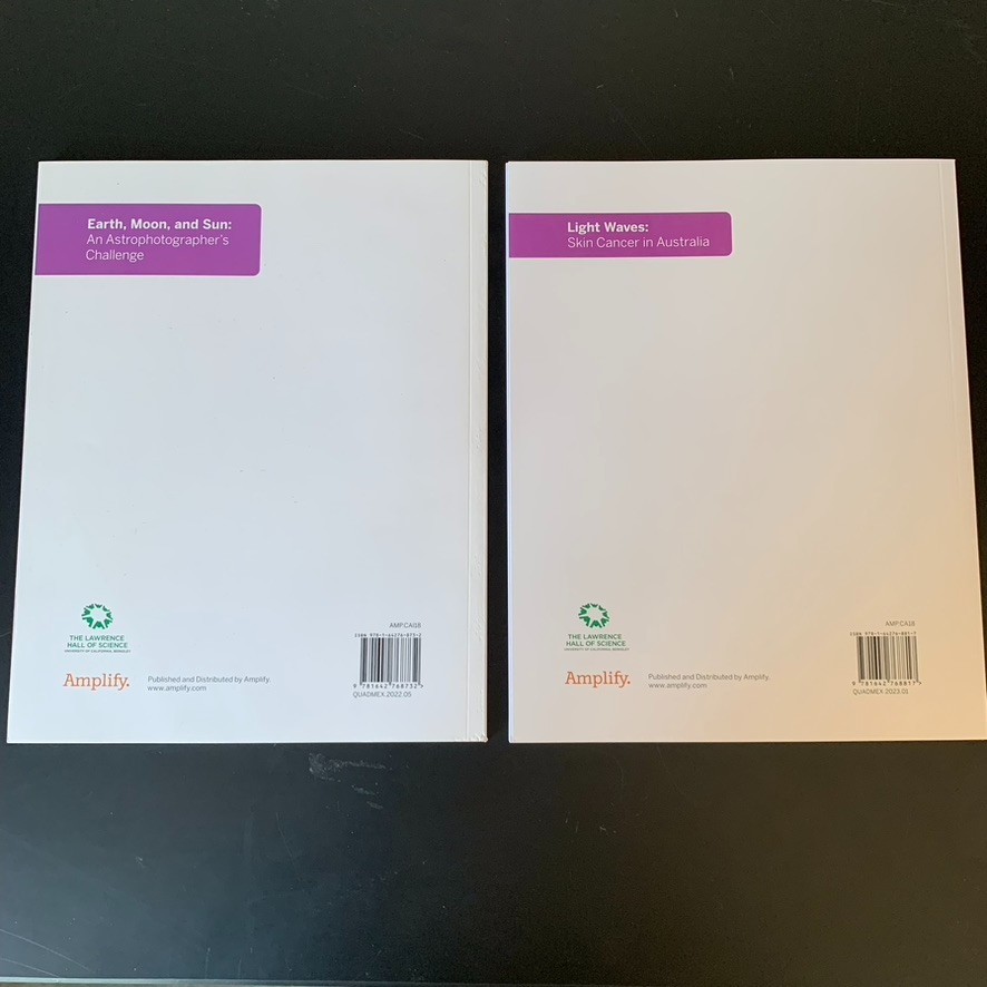 Amplify Science Grade 8 Homeschool Workbook Choose Physical Life Biology etc