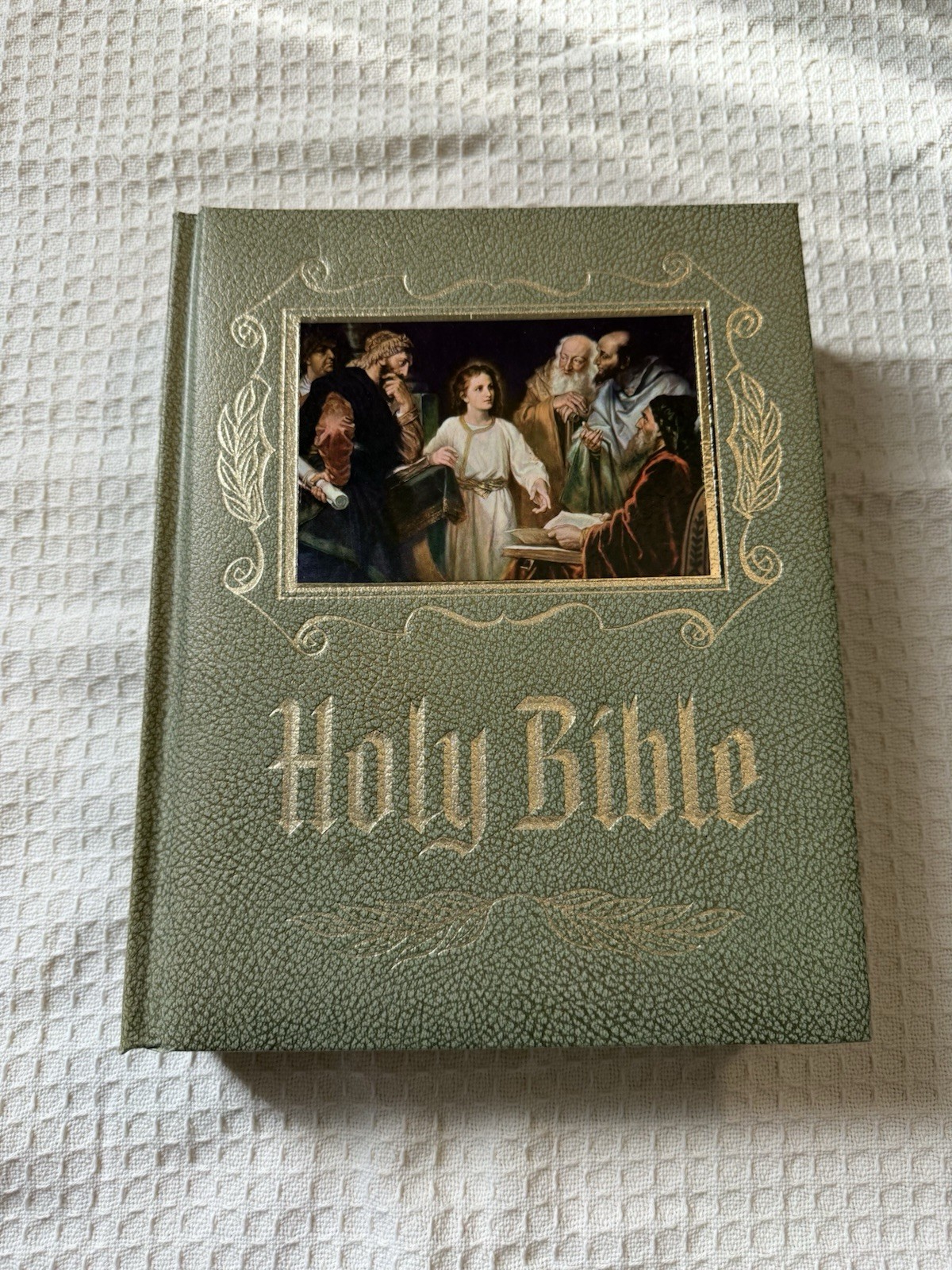 Heirloom Holy Bible Master Reference King James Edition Red Letter 1971 KJV