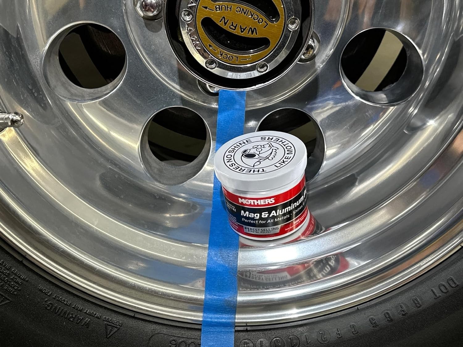 Mag & Aluminum Polish, 5 oz. — Brilliant Shine, Easy to Use, For All Uncoated…
