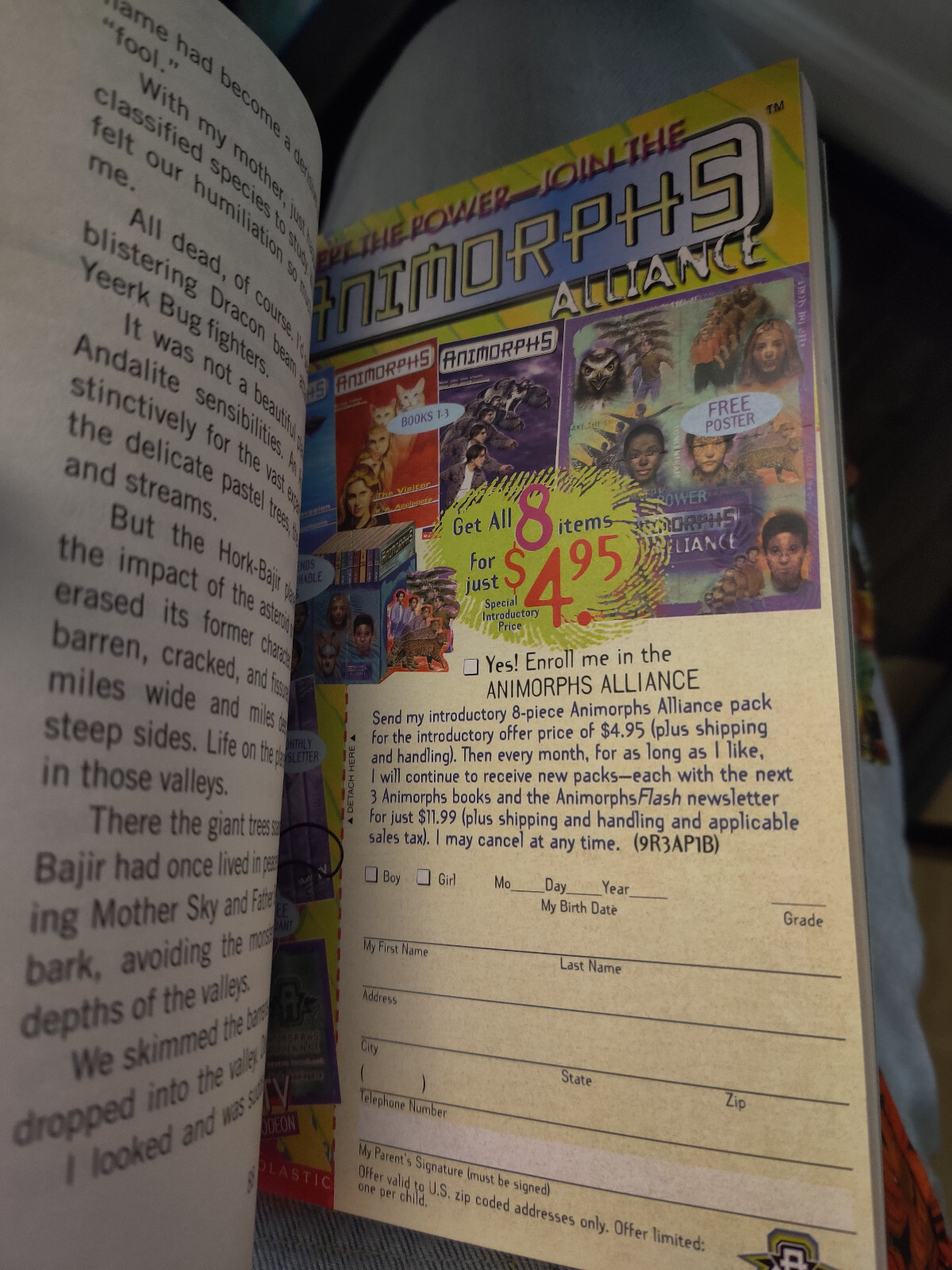 Animorphs Applegate Scholastic Book Lot Complete Set Pick Choose 1-64 50 51 52