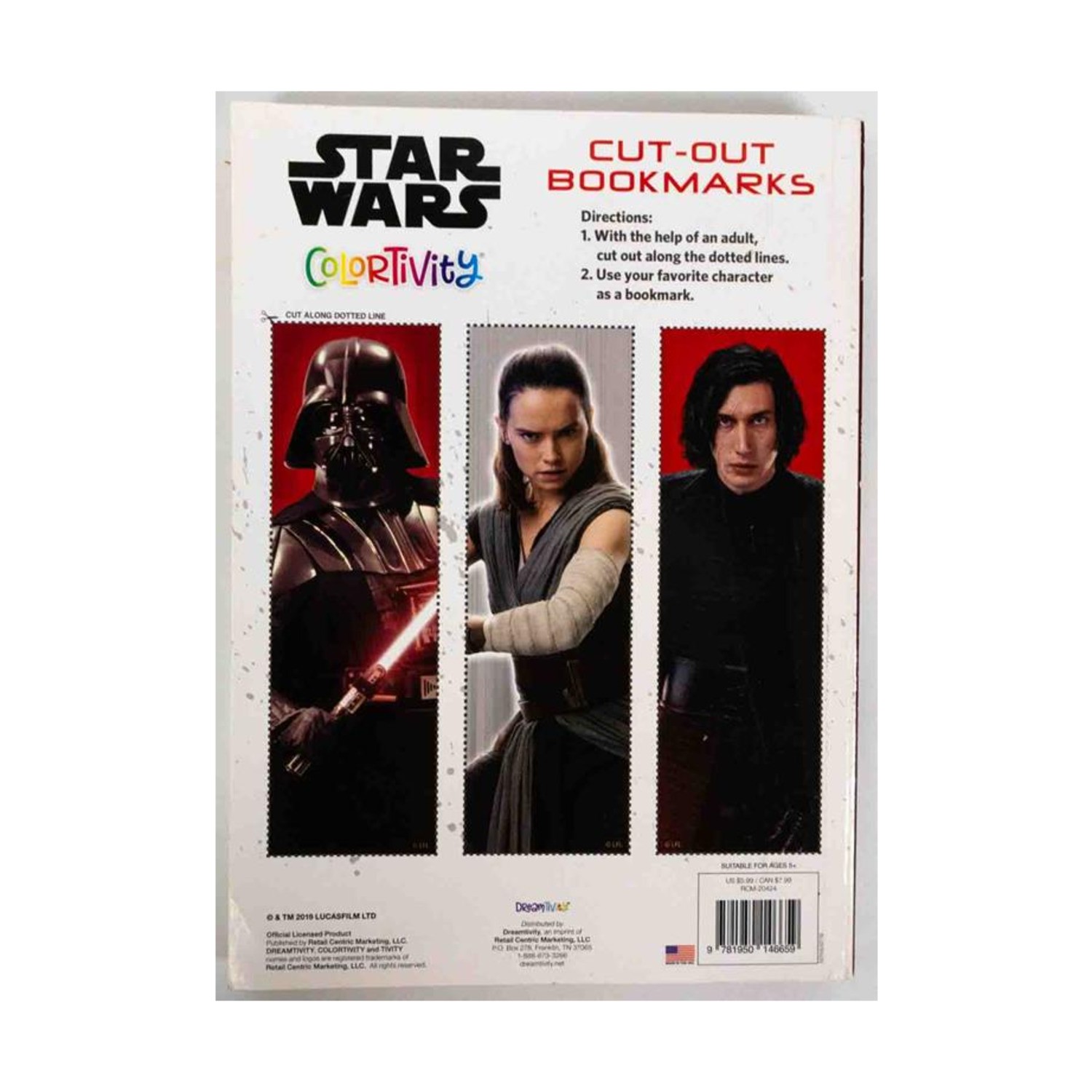 Dreamtivity Art Books Colortivity – Star Wars Ultimate Saga VG+