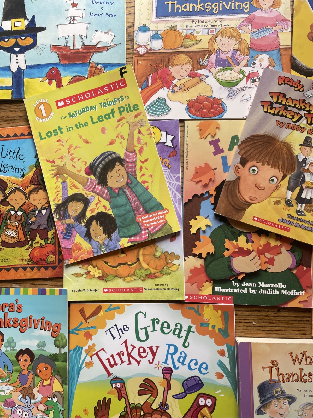 Lot of 20 Thanksgiving Fall Autumn Childrens Kids Books Turkey Holiday Classroom