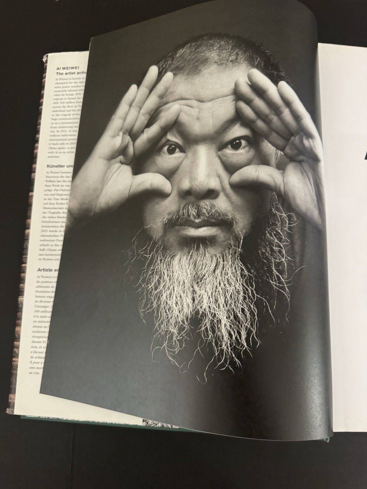 Signed! Ai Weiwei by Hans Werner Holzwarth (2016, Hardcover)