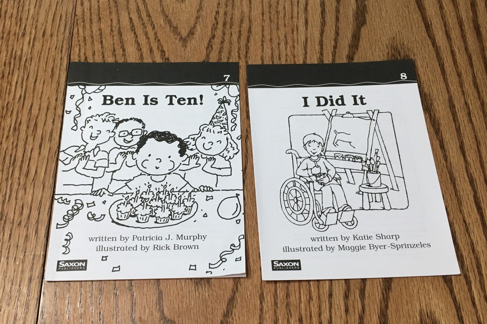 SAXON PHONICS & SPELLING KINDERGARTEN DECODABLE TAKE HOME READERS / BOOKS 1 – 16