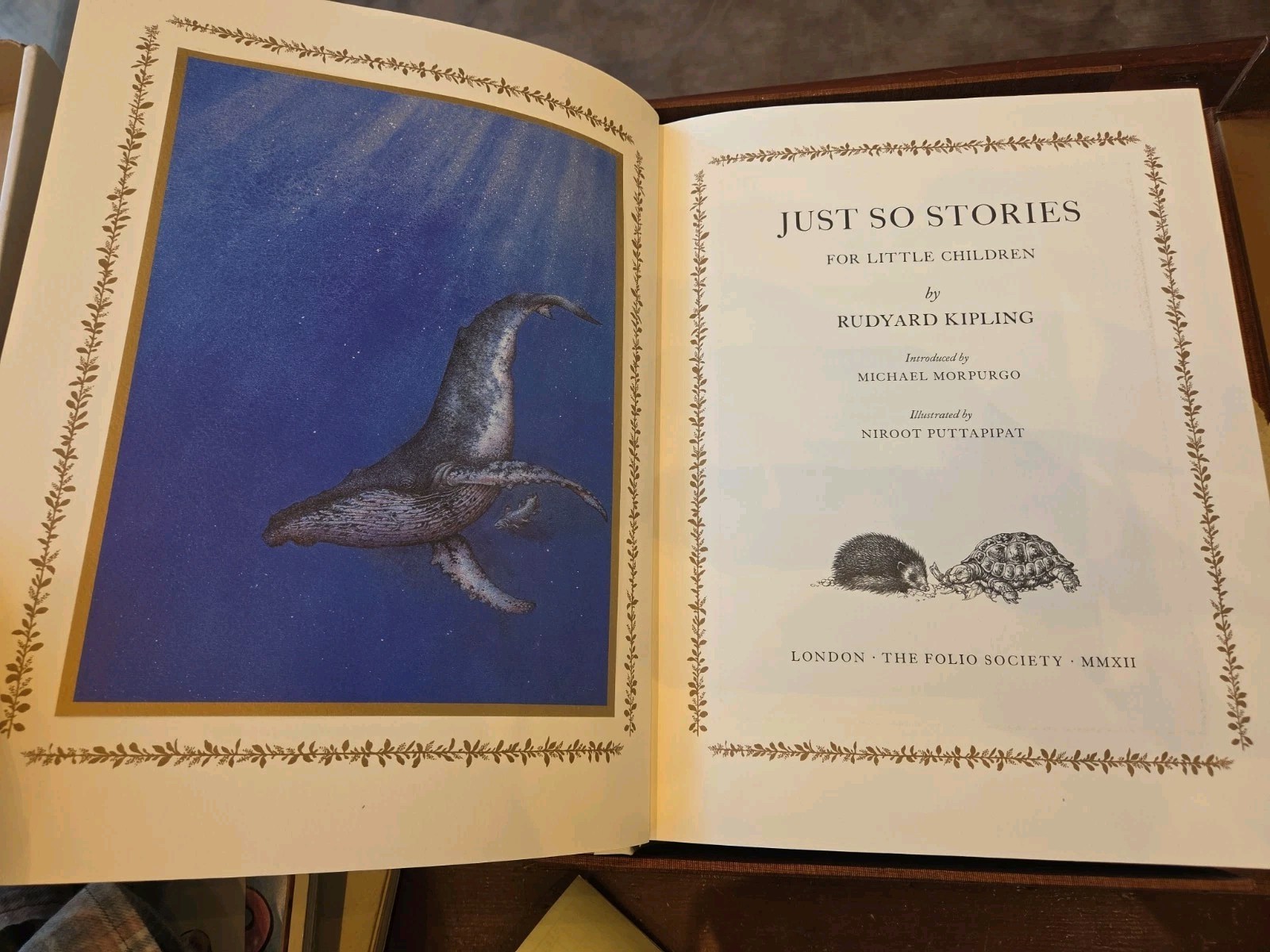 Folio Society Just So Stories Rudyard Kipling – Limited Edition in Clamshell