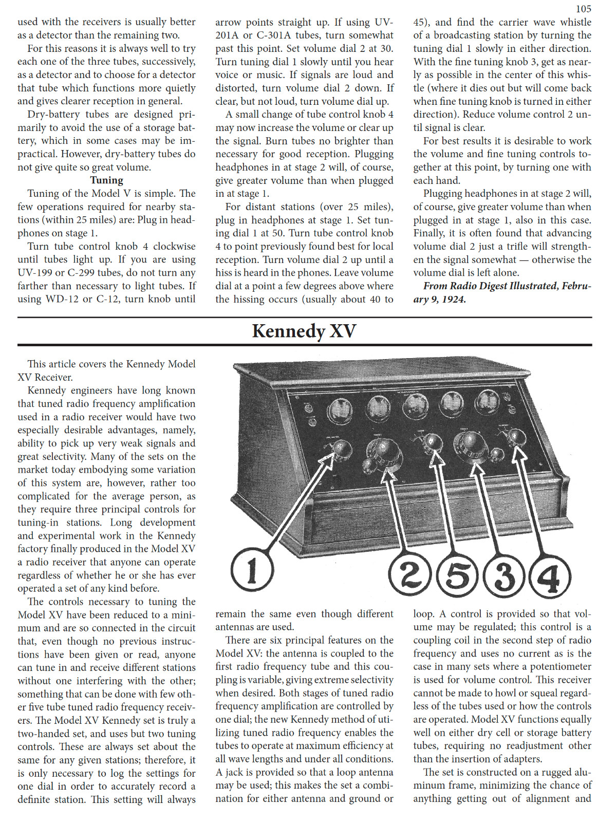 Vintage Radios from the Pages of Radio Digest Illustrated, NEW, from John Terrey