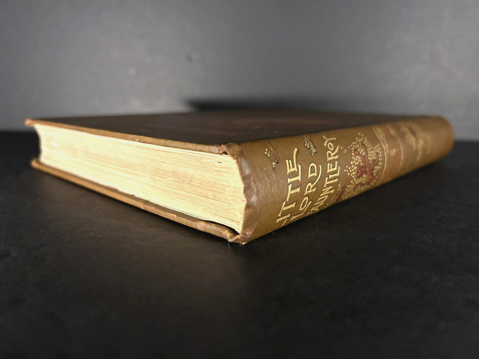 Antique Christian LITTLE LORD FAUNTLEROY- Burnett FINE BINDING Children ILL 1887