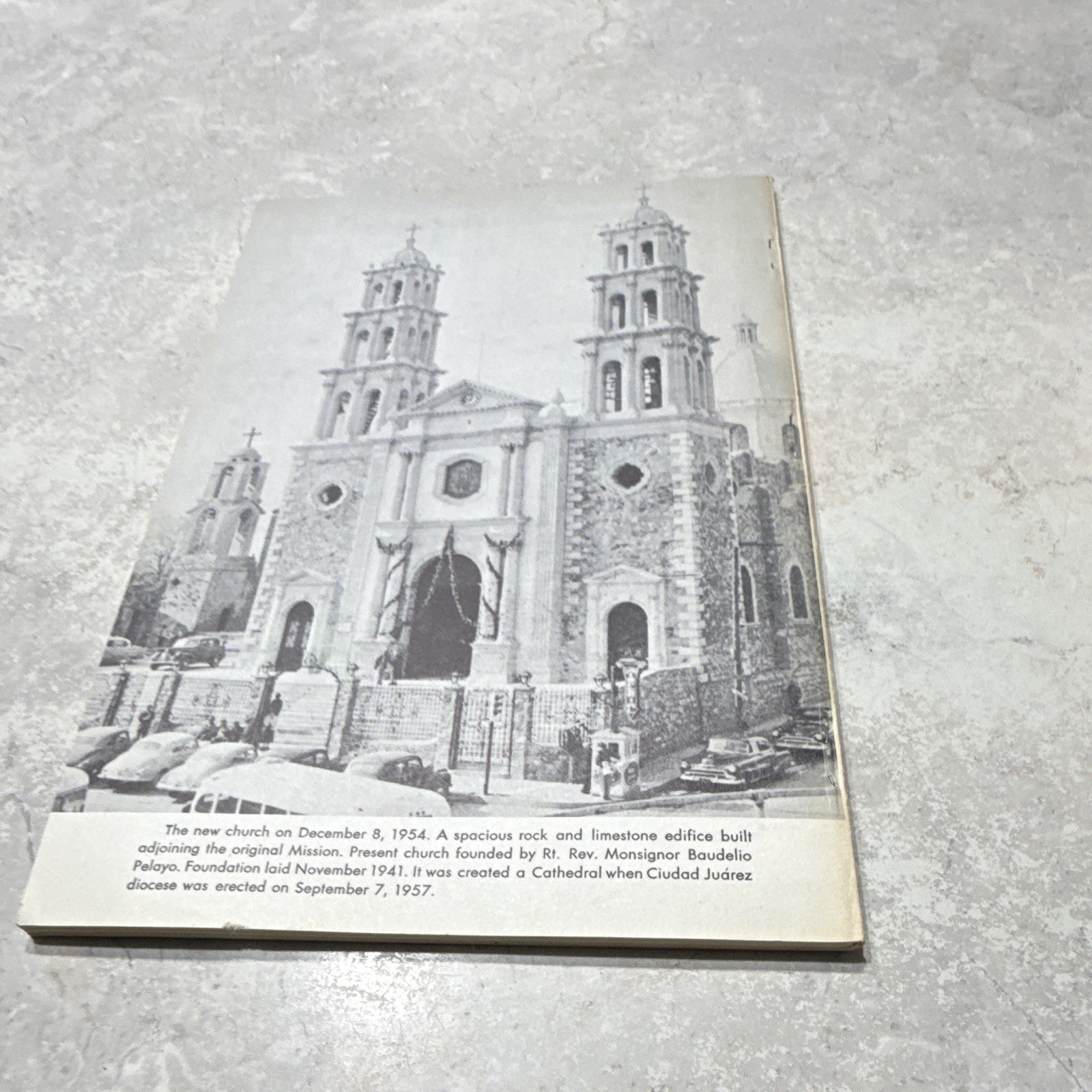 El Paso’s Missions and Indians Paperback Illustrated Staple Bound Calleros 1954
