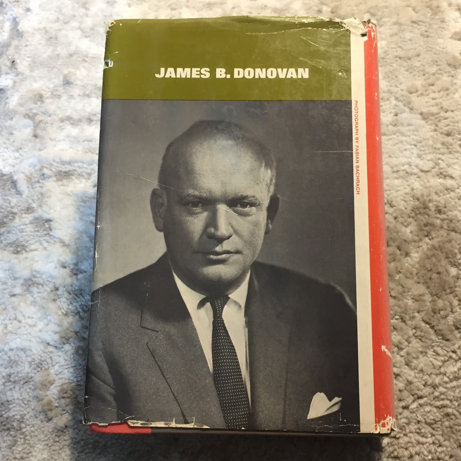 Strangers On A Bridge James B. Donovan 1964 Atheneum Cold War Espionage Book