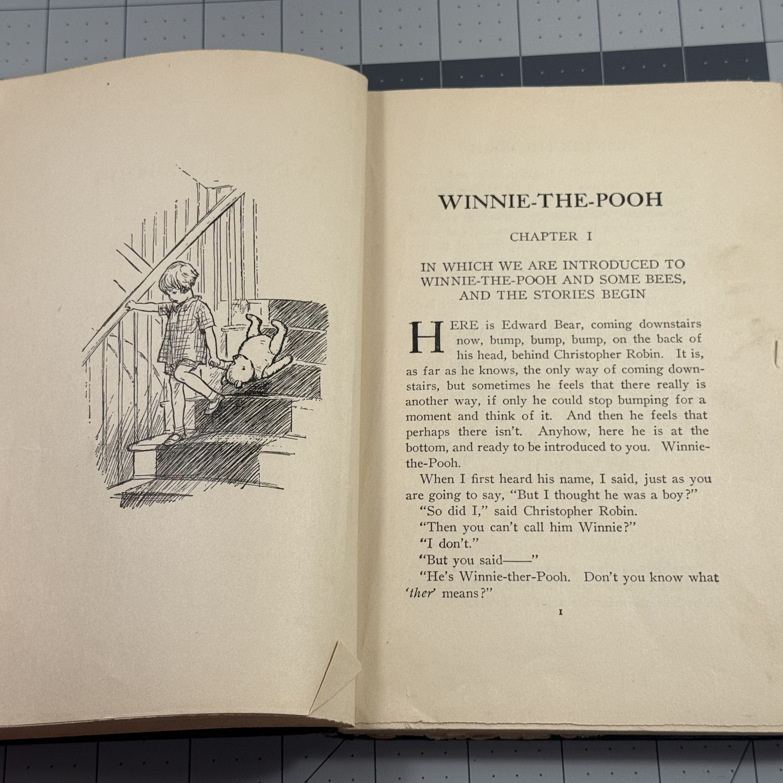 Vintage 1929 Winnie-the-Pooh A.A. Milne E.P. Dutton Illustrated by E.H. Shepard