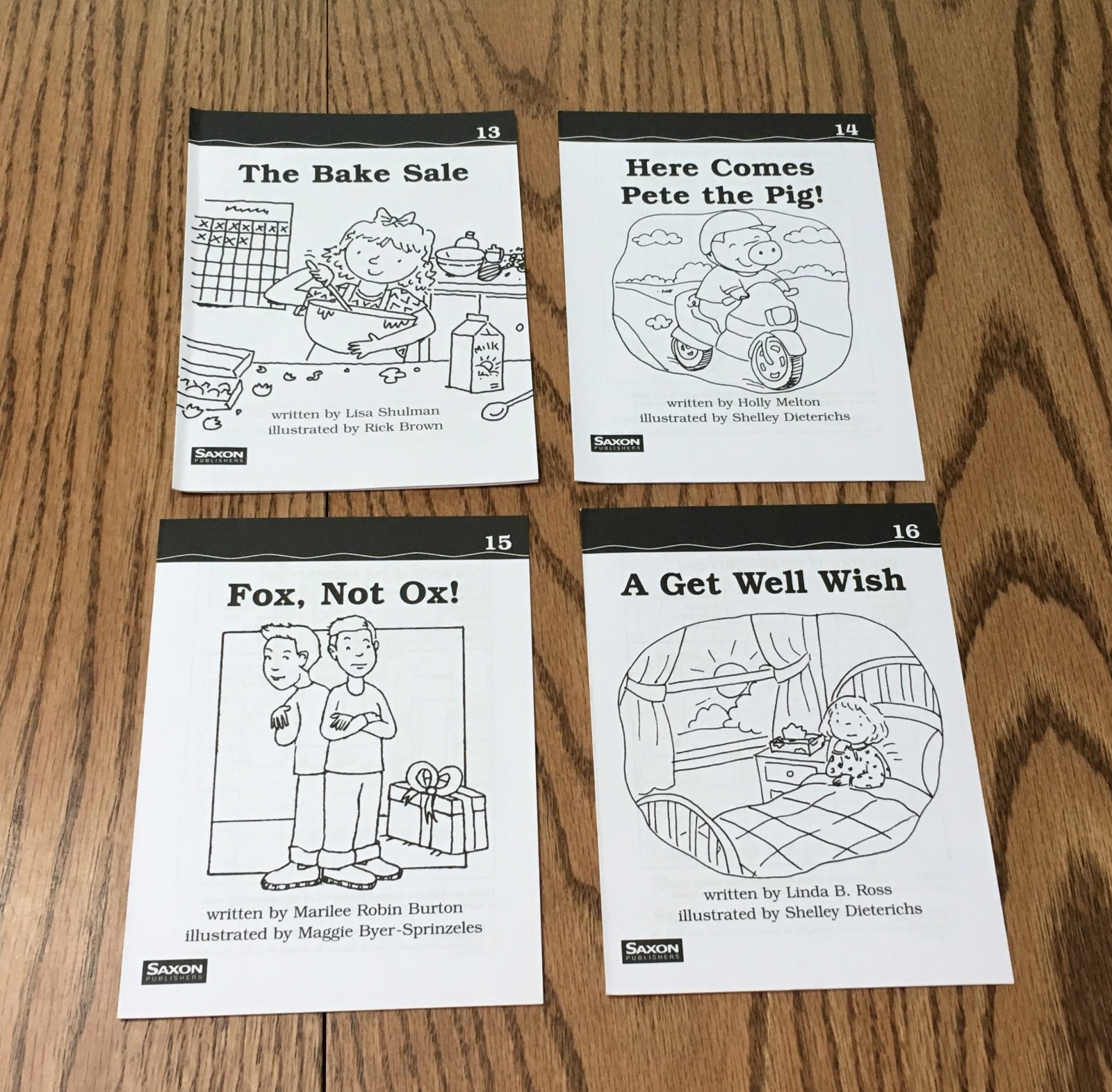 SAXON PHONICS & SPELLING 1ST GRADE DECODABLE TAKE HOME READERS 1 – 52