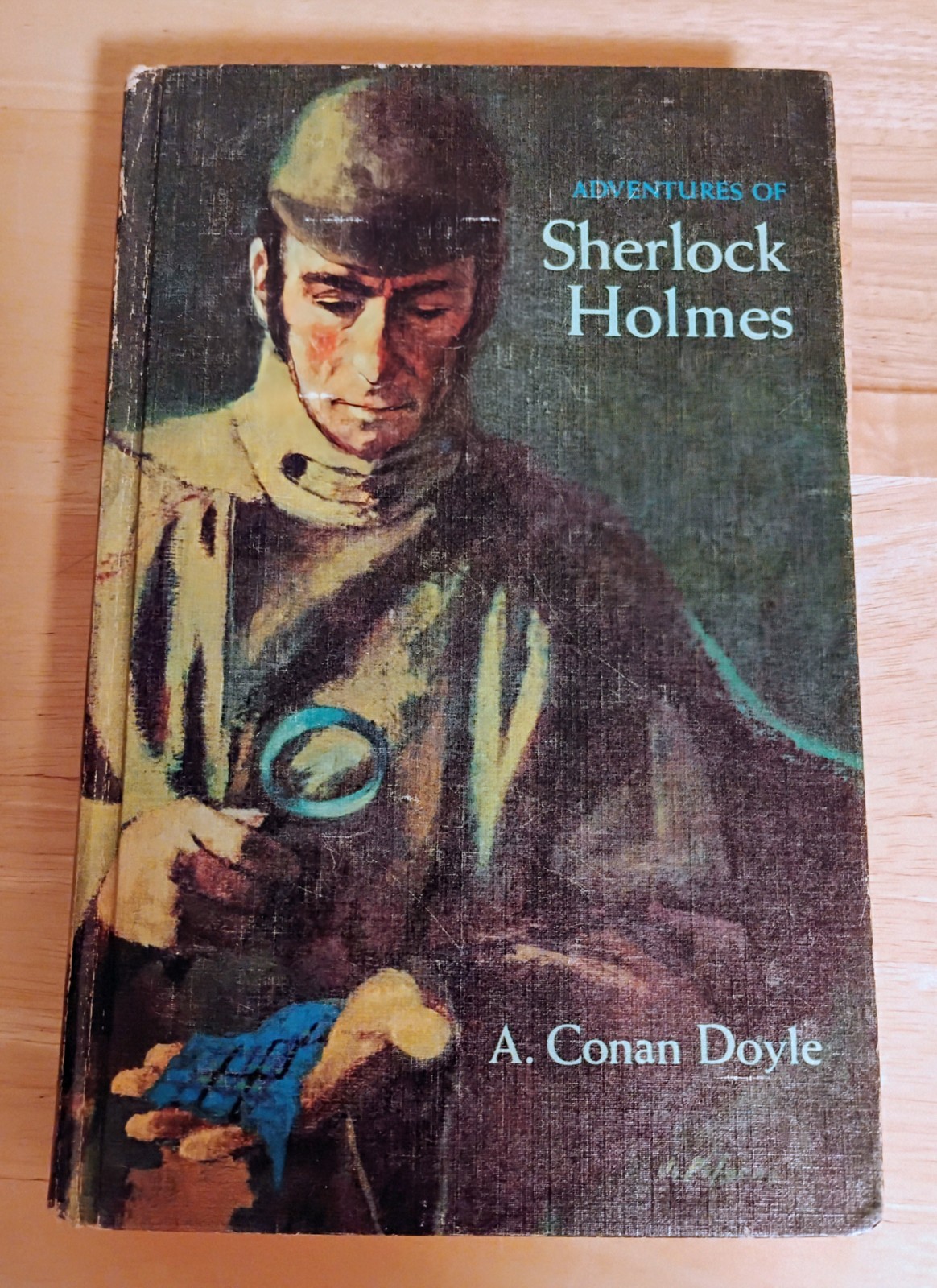 Adventures Of Sherlock Holmes. Hardcover. Whitman Classics Ed. 254 Pages.