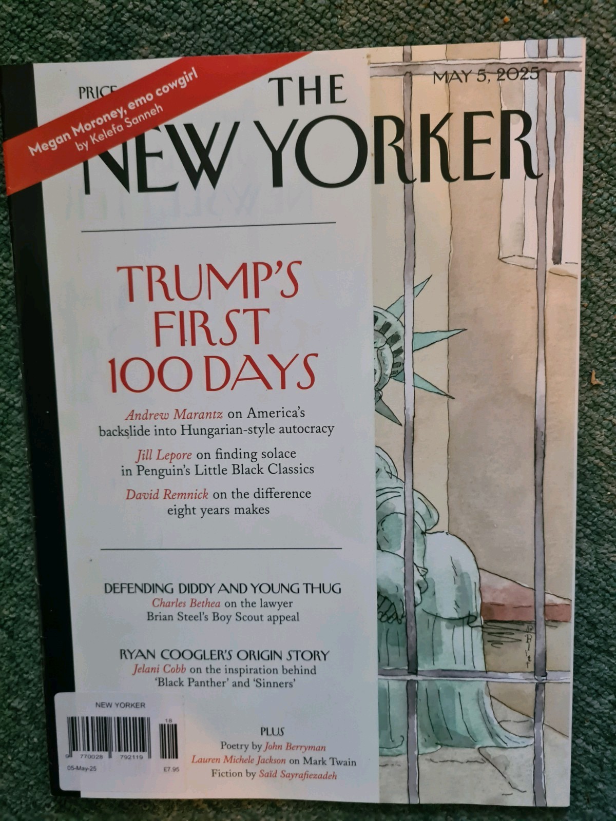 The New Yorker magazine May 5th 2025 Trumps First 100 Days Brand New LAST ONE