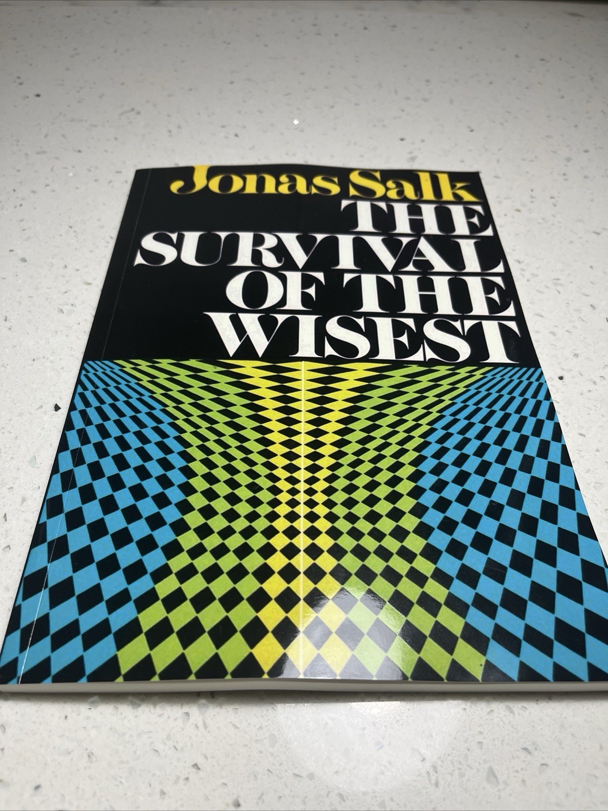 The Survival of the Wisest by Jonas Salk,Large Book 8.5*11.5”, Reprint,Paperback