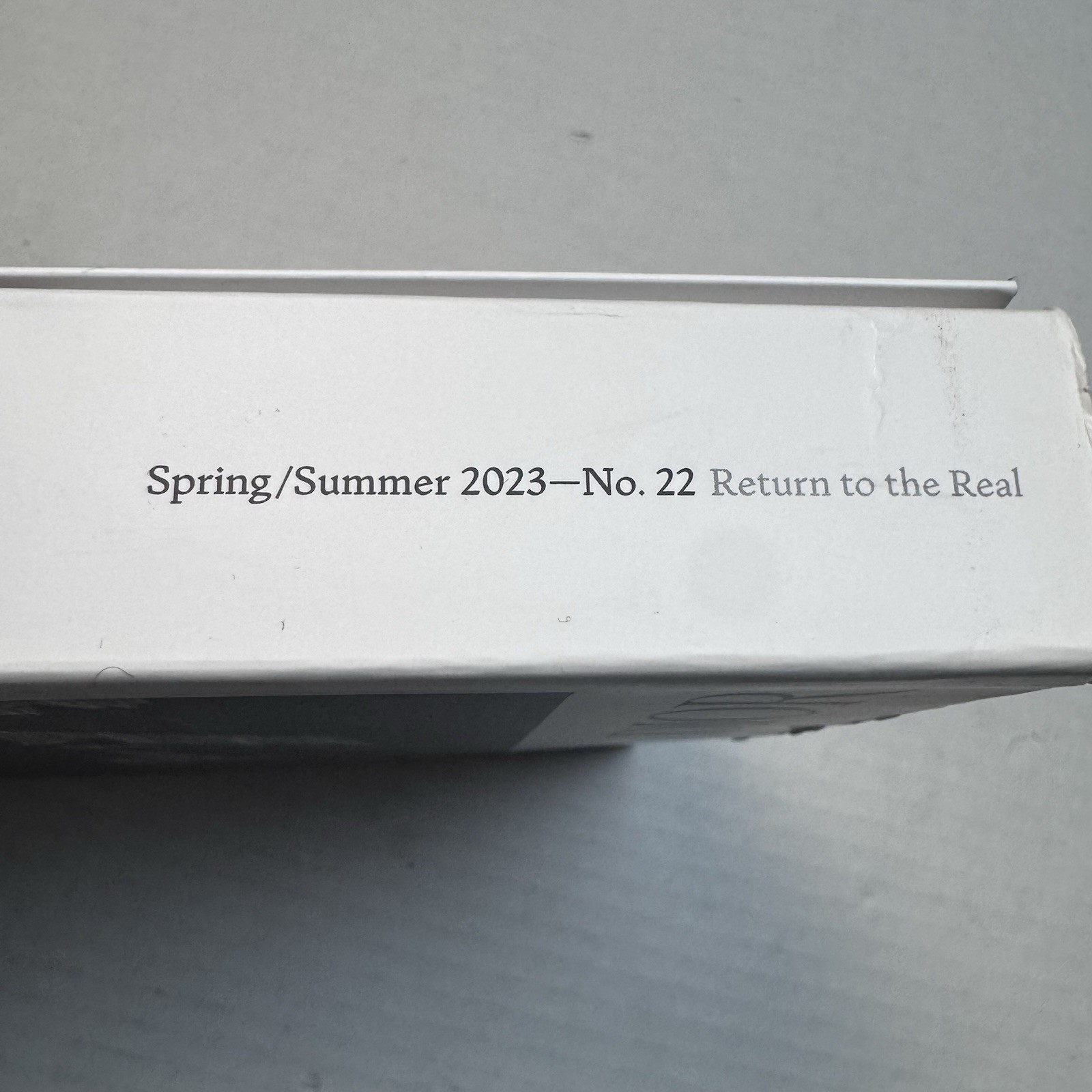 Document Journal #22 Spring/Summer 2023 Fashion Magazine Saint Laurent 560 Pages