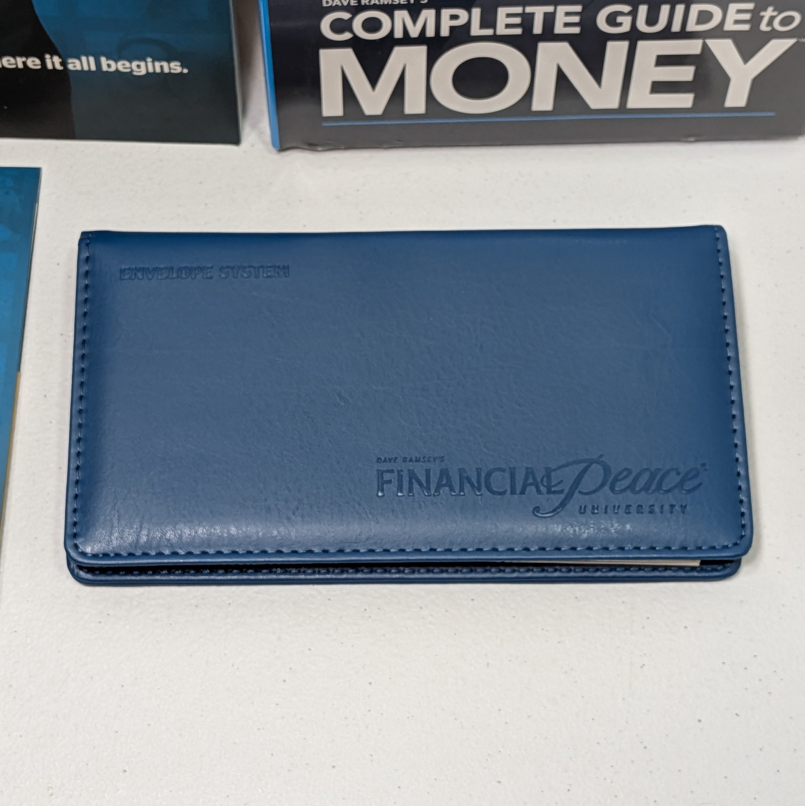 Dave Ramsey Guide to Money Book Financial Peace University Envelope System New