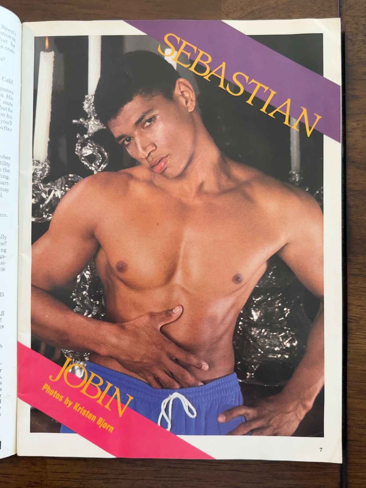 Advocate Men January 1989 Collector Item, Nude Male, Gay Fiction, Fair Condition