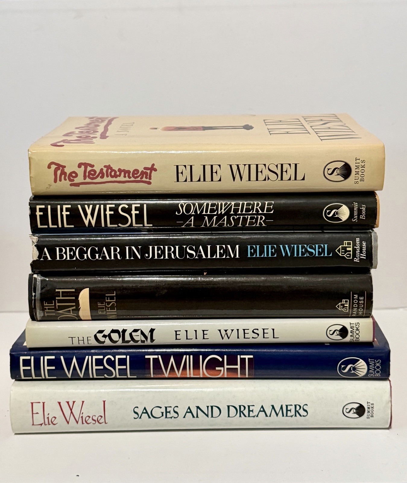 Elie Wiesel Rare Collection: 9 Books Including Signed Limited Edition!