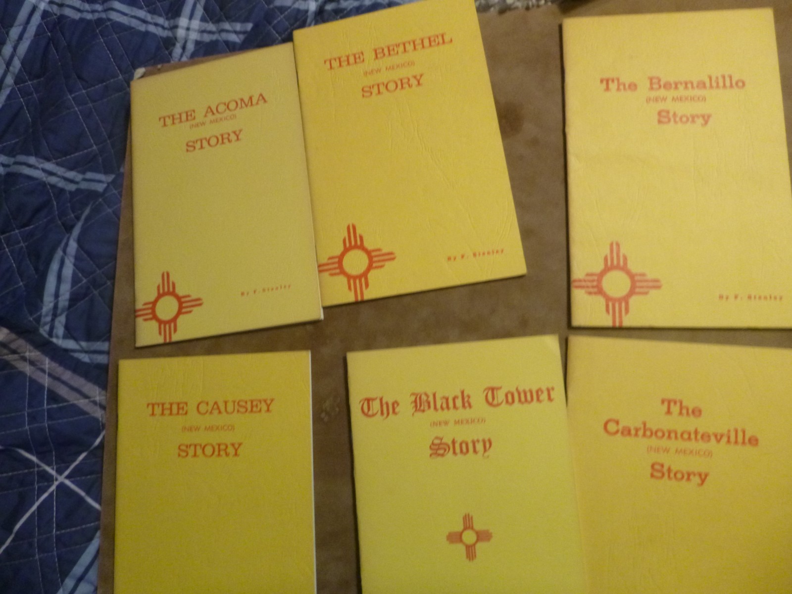 F. Stanley, New Mexico Booklets Price is per book. Abo to Wallace. 28 different