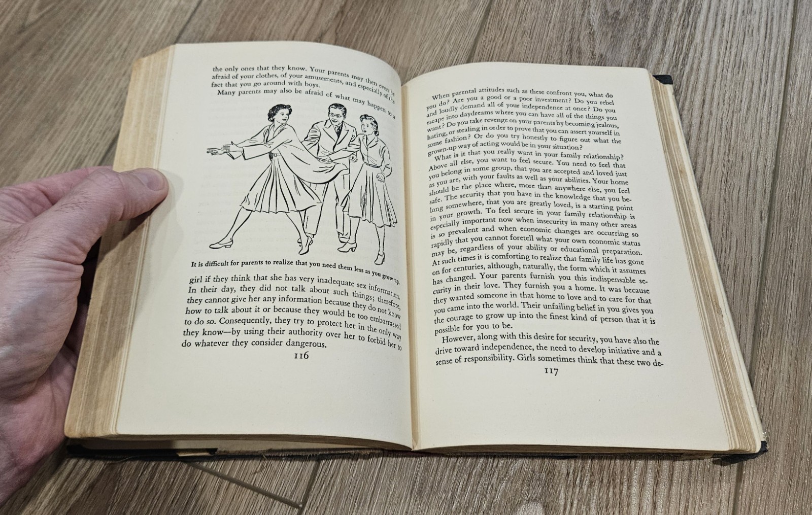 A Girl Grows Ruth Fedder Second Edition 1948 HC DJ Ex-Library Rare Dust Jacket