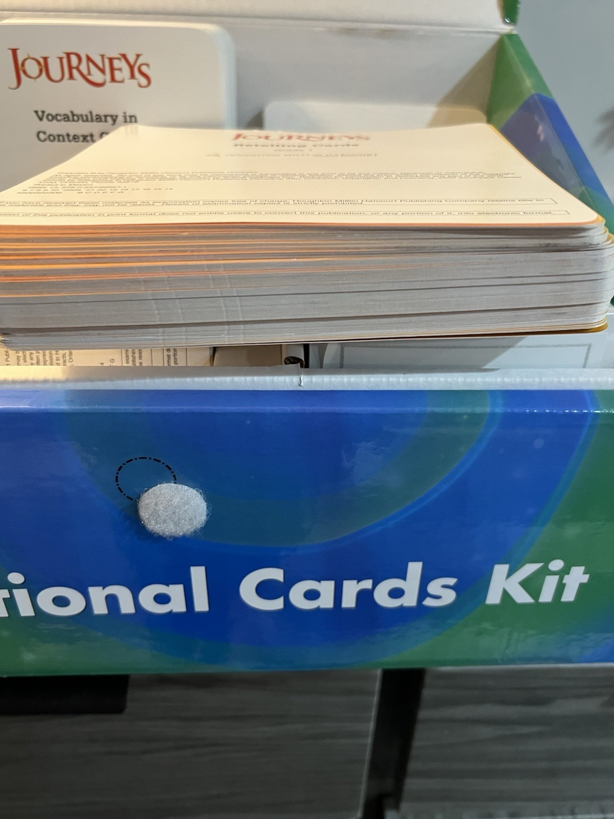 Journeys Grade 1 Instructional Cards Kit Complete HMH Common Core