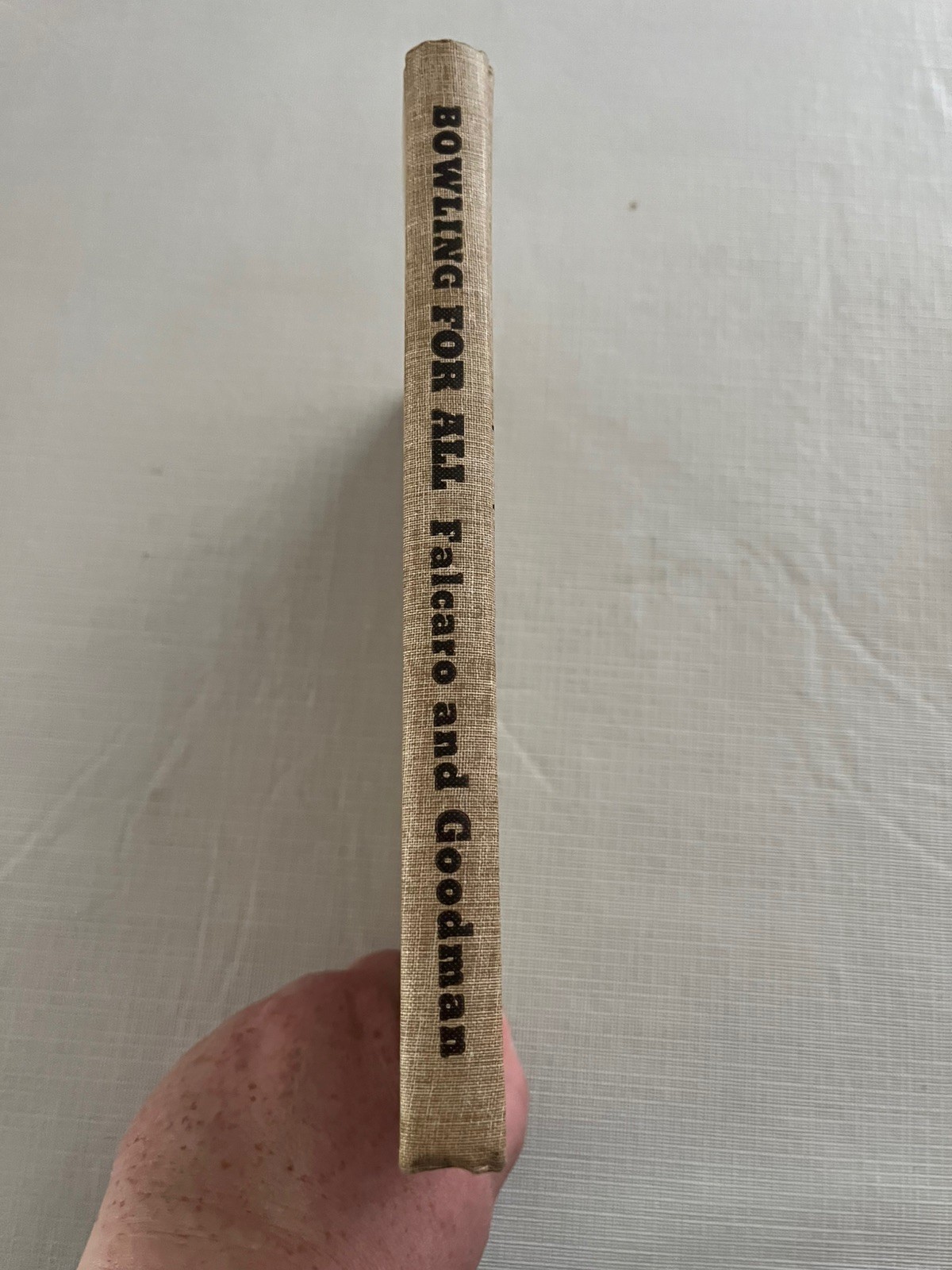 Vintage Bowling For All 1943 Hardback Book The Barnes Dollar Sports Library
