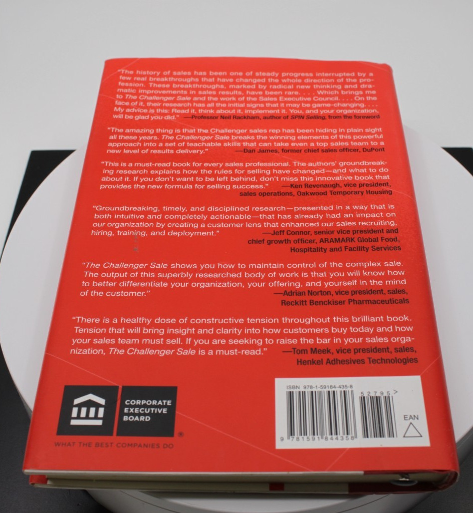 The Challenger Sale :Taking Control of the Customer Conversation by Brent Adams