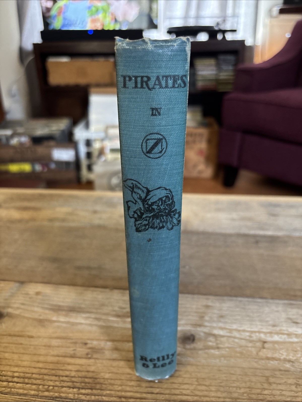 1931 Vintage PIRATES IN OZ HC Ruth Plumly Thompson 1931 11 Of 12 Color Plates