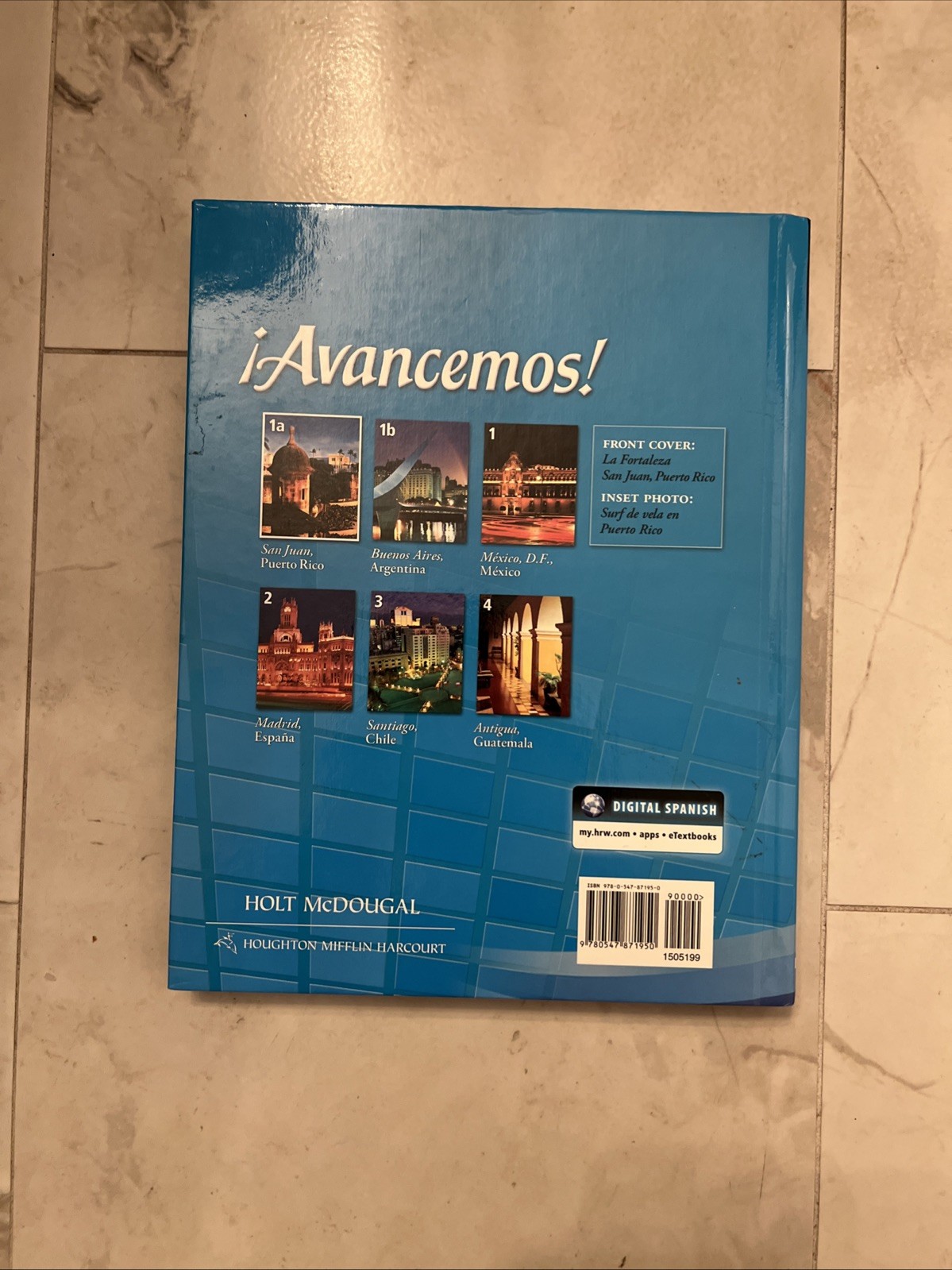 ¡Avancemos! Ser.: ¡Avancemos! : Student Edition Level 1A 2013 by HOLT…