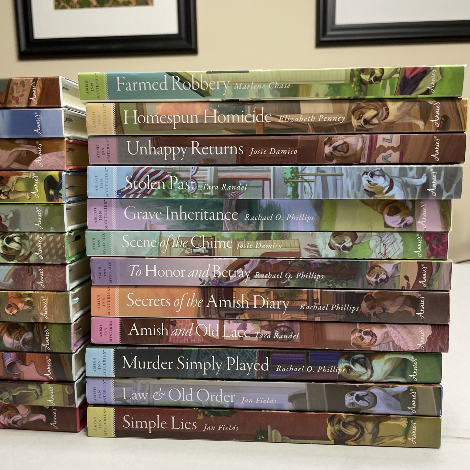 Annie’s Amish Inn Mysteries COMPLETE Set (24 Books) Hardcover NEW & LIKE NEW!