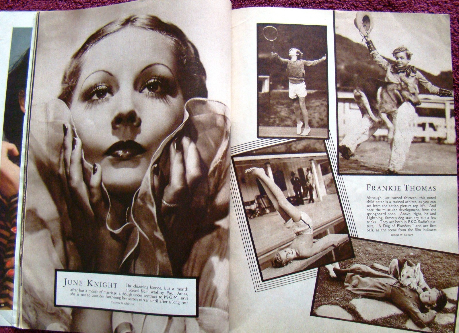 SHADOPLAY (4/35) with G. Raft, C. Lombard cover movies Harlow J. Bennett Mack